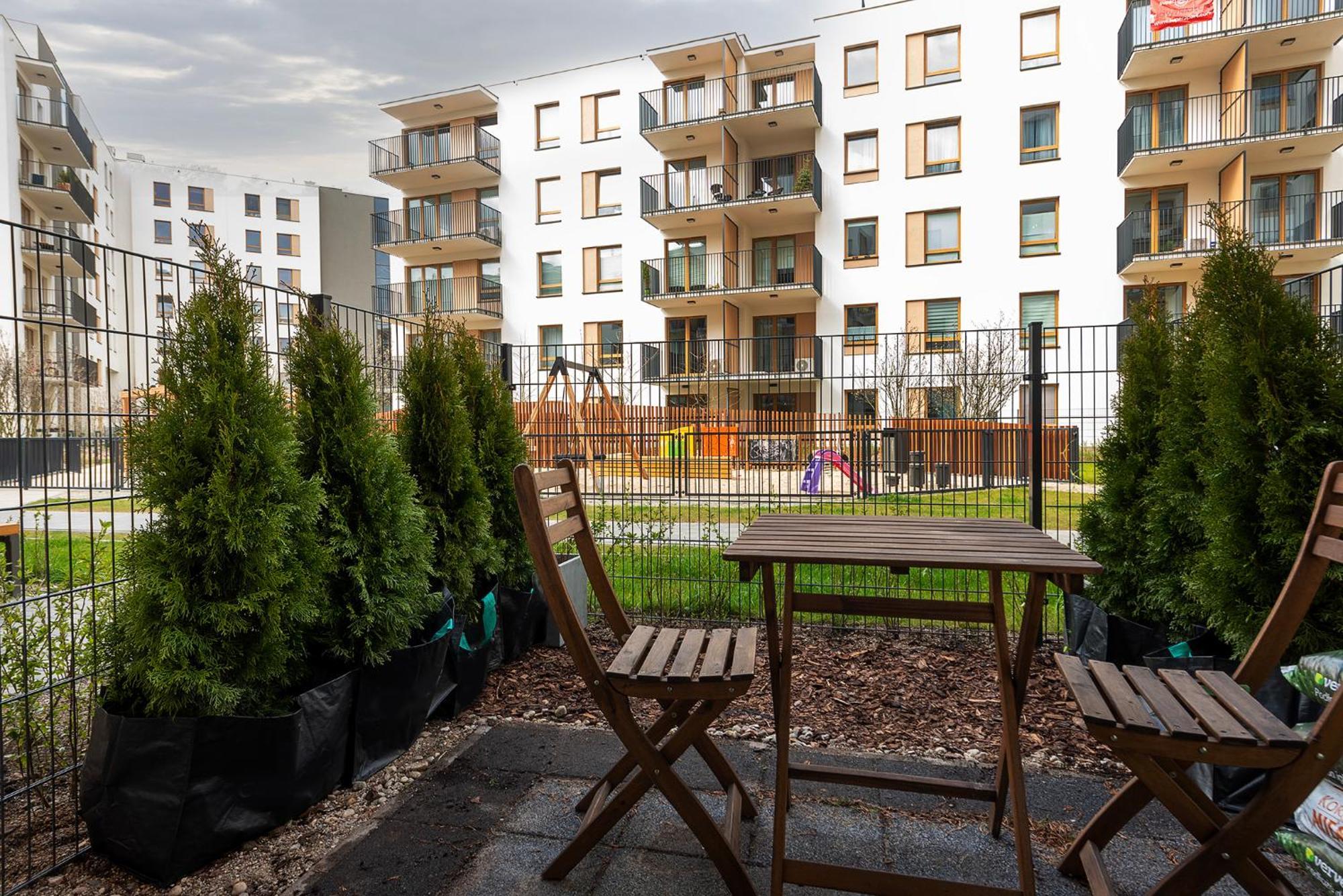 Ferienwohnung Colorful Apt Close To The Center Great Location Warschau Exterior foto