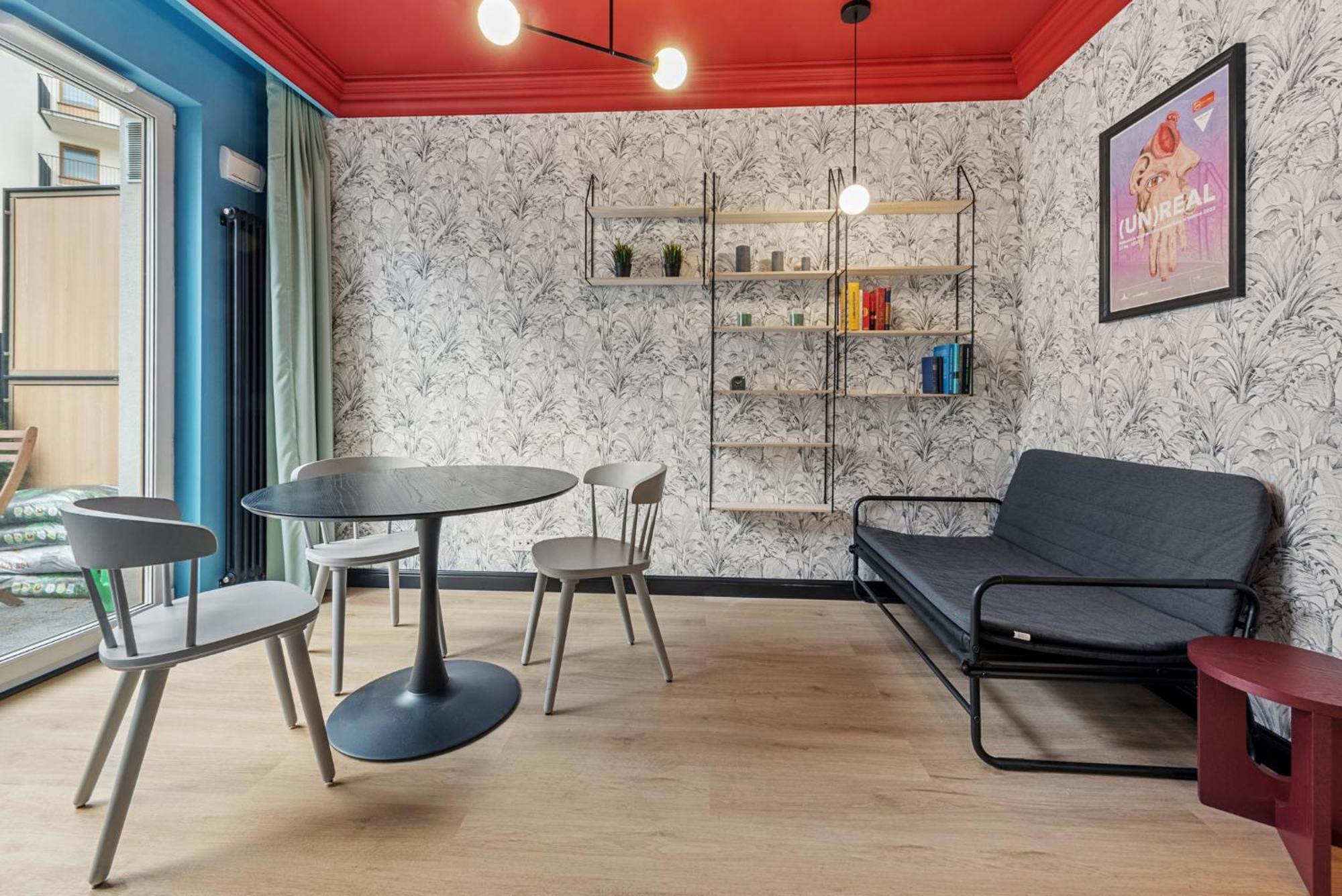 Ferienwohnung Colorful Apt Close To The Center Great Location Warschau Exterior foto